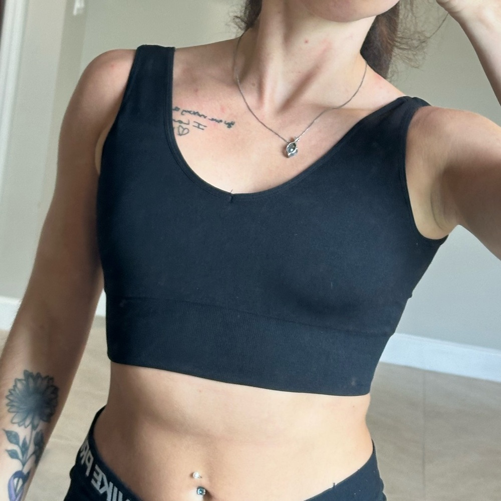 NVGTN black elevate bra